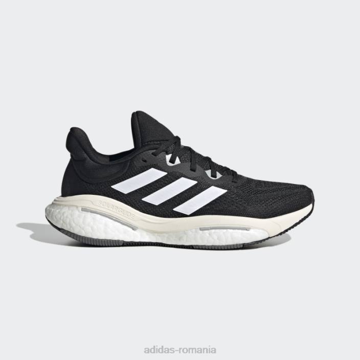 Adidas pantofi de alergat solarglide 6 negri femei negru/alb/gri 2JBN22360
