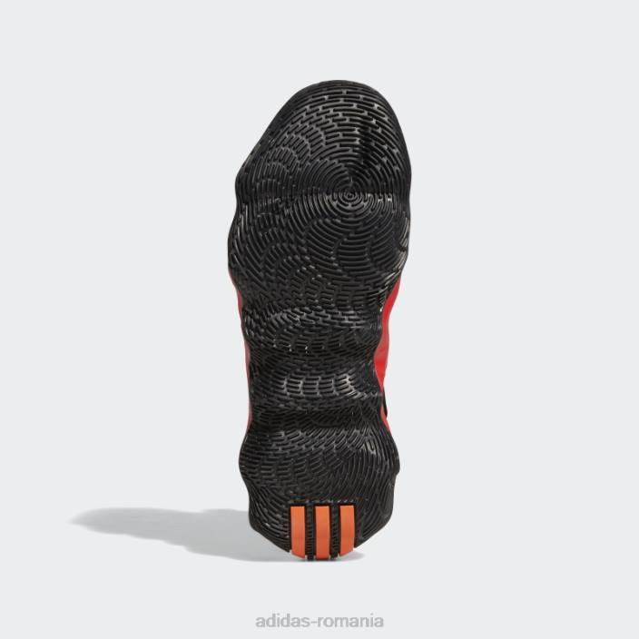 Adidas pantofi de baschet super candace parker exhibit b mid roșii femei roșu/negru/galben 2JBN22243