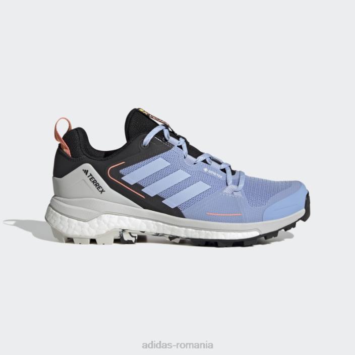 Adidas pantofi de drumeție albastru albastru terrex skychaser 2.0 gore-tex adidas femei albastru zori/coral 2JBN22323