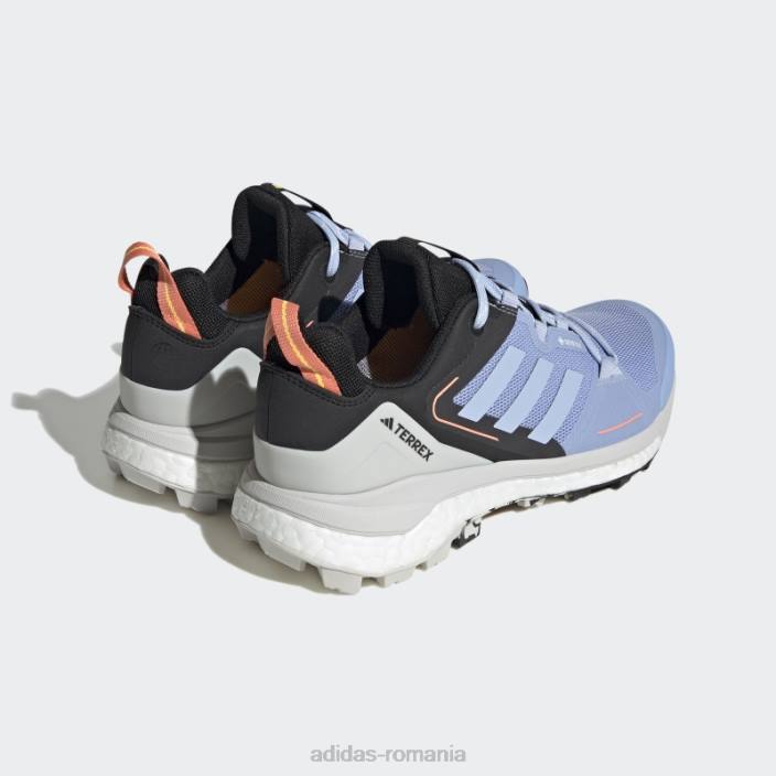 Adidas pantofi de drumeție albastru albastru terrex skychaser 2.0 gore-tex adidas femei albastru zori/coral 2JBN22323
