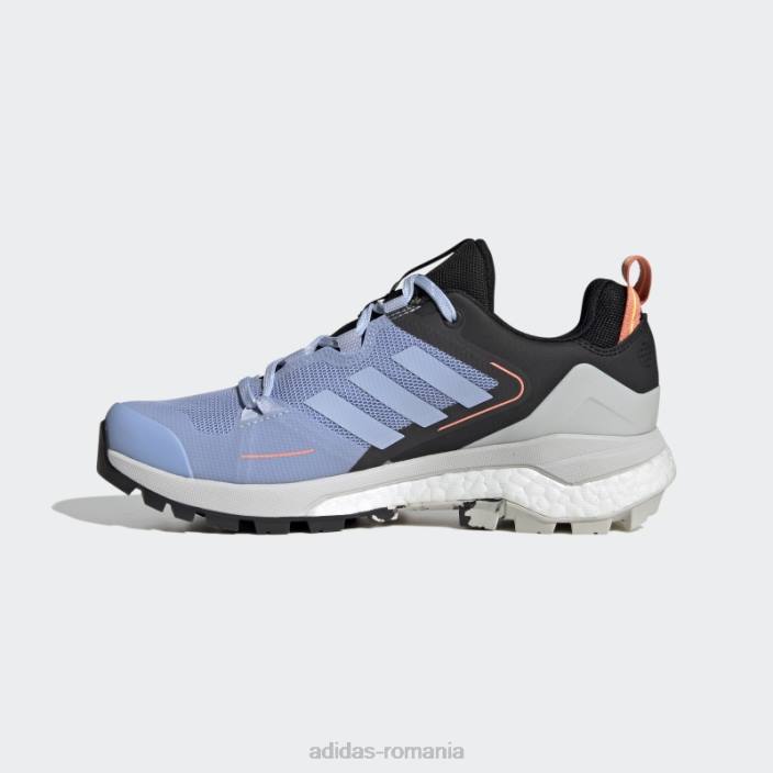 Adidas pantofi de drumeție albastru albastru terrex skychaser 2.0 gore-tex adidas femei albastru zori/coral 2JBN22323