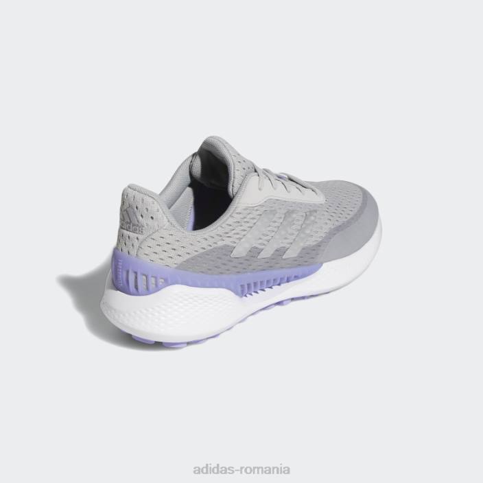 Adidas pantofi de golf summervent pentru femei, gri femei gri/argintiu/violet deschis 2JBN22357