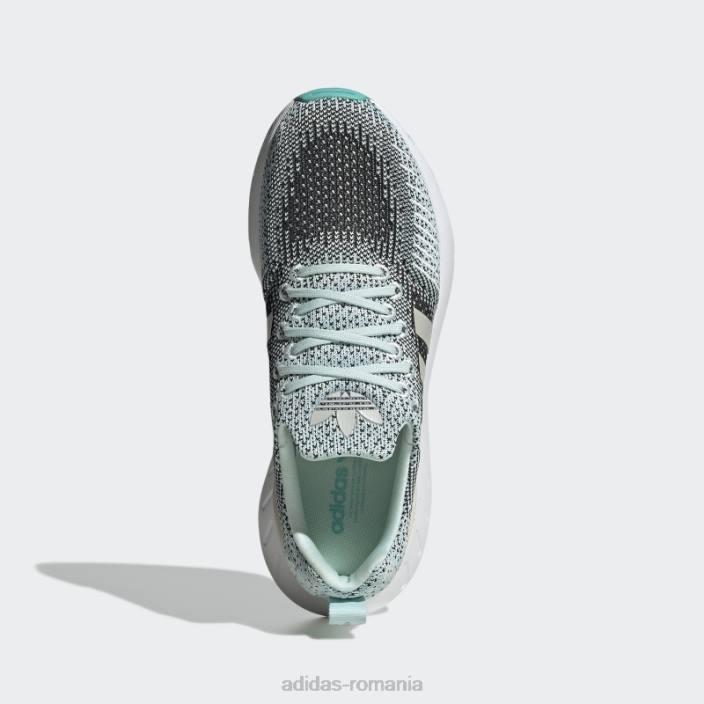Adidas pantofi de mentă Swift Run 22 femei mentă/aluminiu/papură cu mentă 2JBN22228
