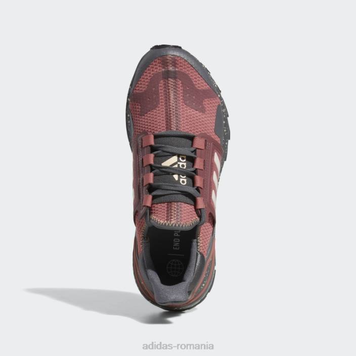 Adidas pantofi de trail outdoor ultraboost dna city xplorer roșii femei roșu/portocaliu/gri 2JBN21998