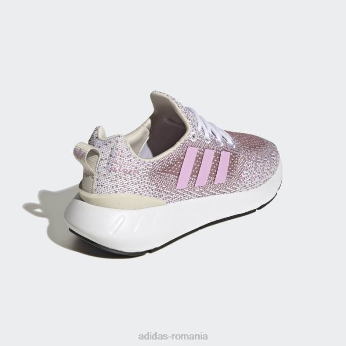 Adidas pantofi din aluminiu Swift Run 22 femei aluminiu/liliac/alb 2JBN22313