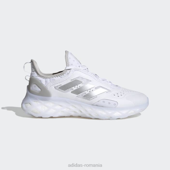 Adidas pantofi eleganti zero metalic web boost femei alb/argintiu/zero metalic 2JBN22240