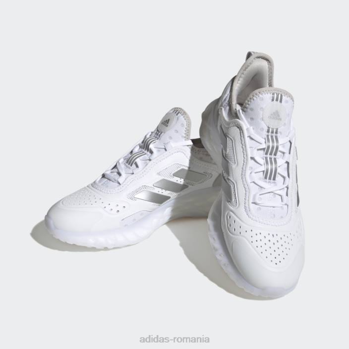 Adidas pantofi eleganti zero metalic web boost femei alb/argintiu/zero metalic 2JBN22240