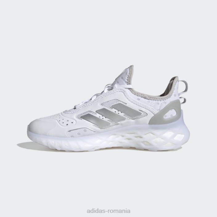 Adidas pantofi eleganti zero metalic web boost femei alb/argintiu/zero metalic 2JBN22240