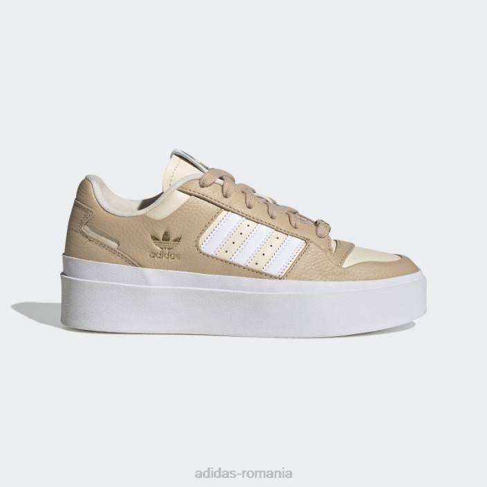 Adidas pantofi forum bej excelent femei bej/alb 2JBN22205