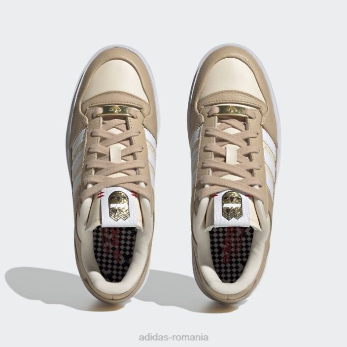 Adidas pantofi forum bej excelent femei bej/alb 2JBN22205