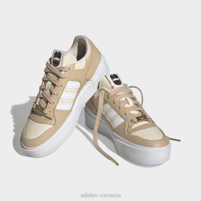 Adidas pantofi forum bej excelent femei bej/alb 2JBN22205