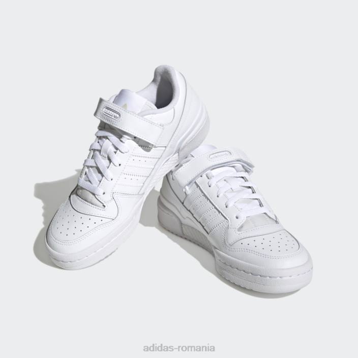 Adidas pantofi forum low adidas alb femei alb 2JBN22278