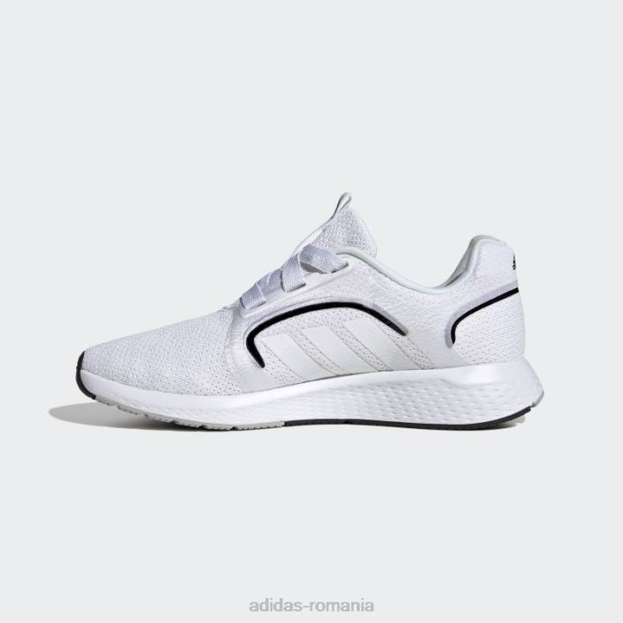 Adidas pantofi lux cu margine albă femei alb negru 2JBN22331