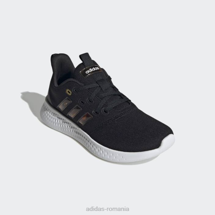 Adidas pantofi negri de alergare puremotion femei negru/auriu metalic 2JBN21989