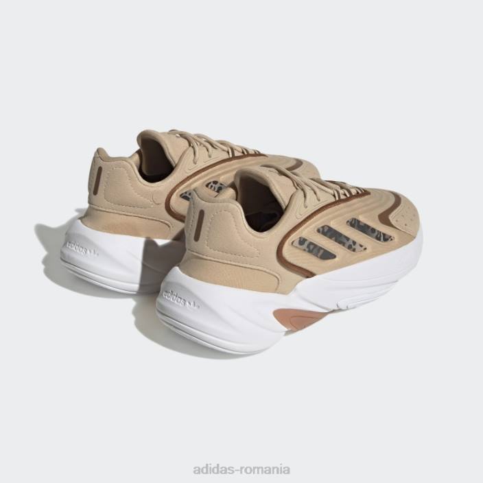 Adidas pantofi ozelia bej femei bej/maro/auriu metalic 2JBN22249