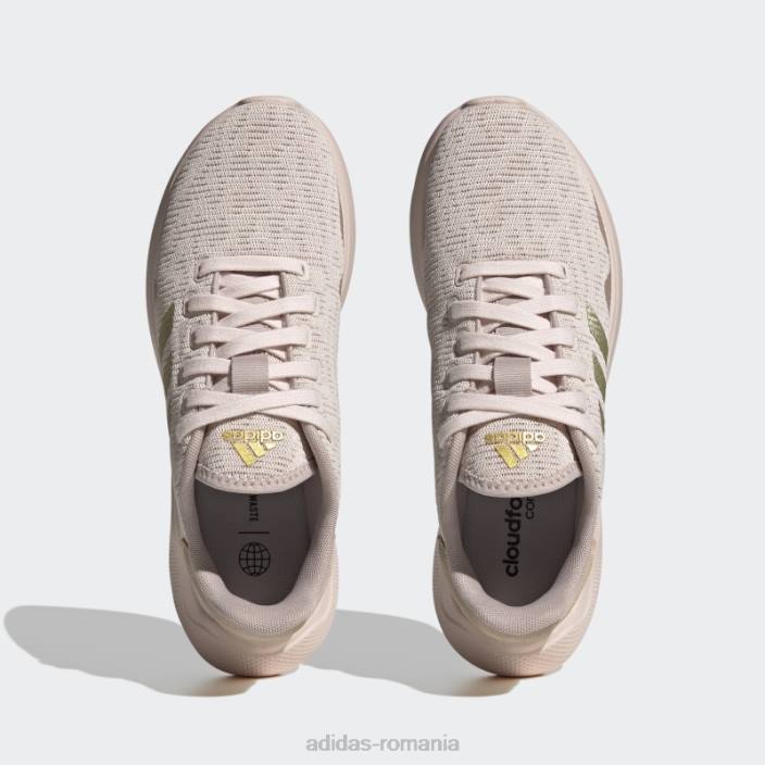 Adidas pantofi puremotion 2.0 quartz femei alb/cuarț/taupe 2JBN22254