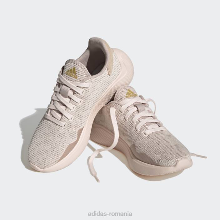 Adidas pantofi puremotion 2.0 quartz femei alb/cuarț/taupe 2JBN22254