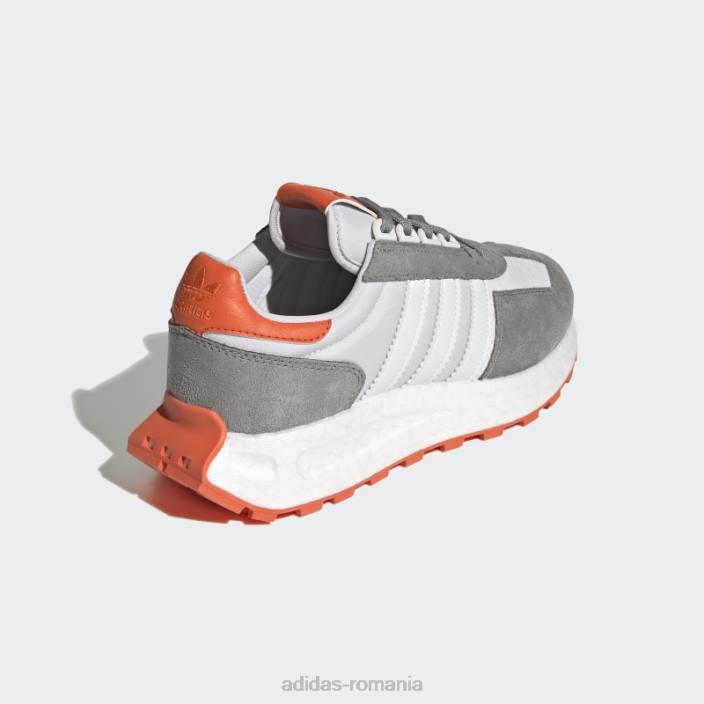 Adidas pantofi retropy e5 dash gri femei liniuță gri/alb/portocaliu 2JBN21992
