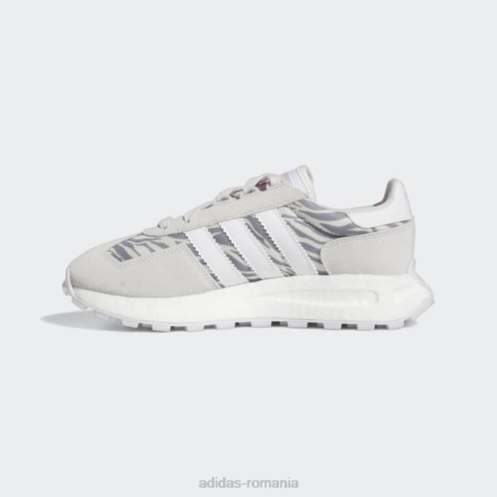 Adidas pantofi retropy e5 gri femei gri/alb 2JBN22069