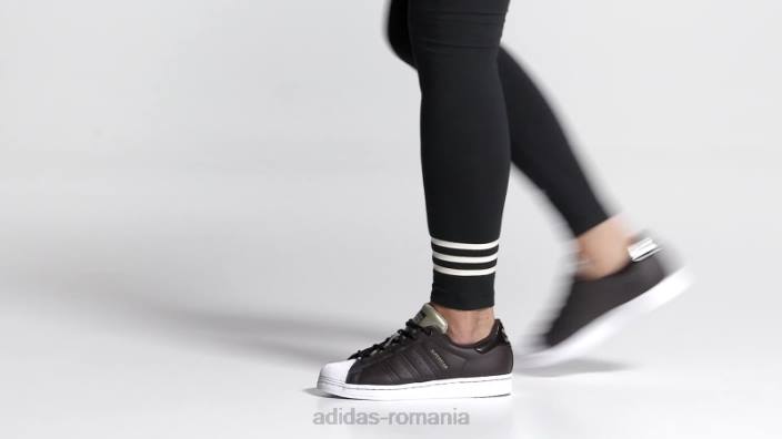 Adidas pantofi superstar maro noapte femei maro noapte/alb 2JBN22159