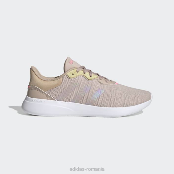 Adidas pantofi taupe qt racer 3.0 femei taupe/alb/galben 2JBN22259