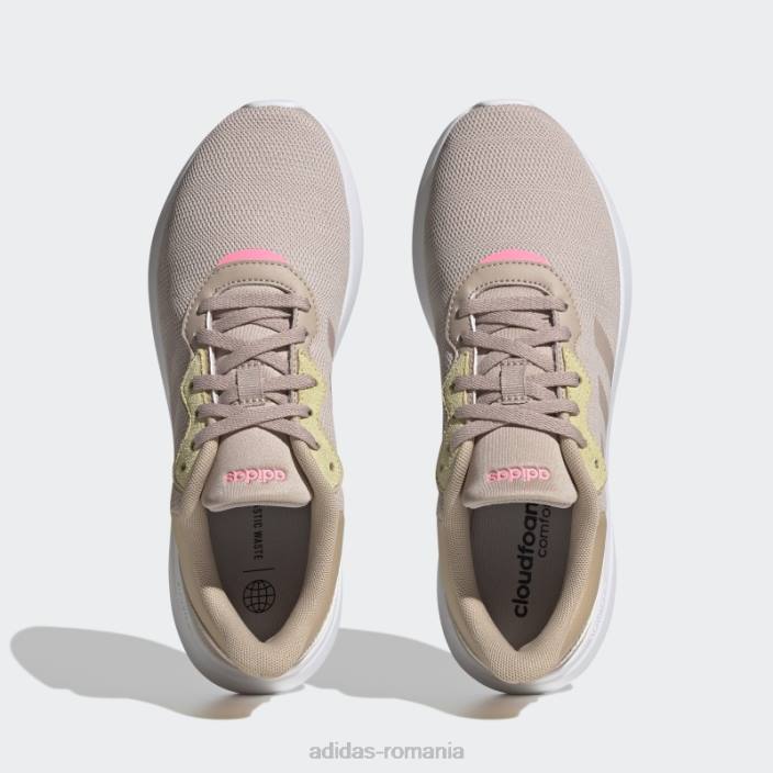 Adidas pantofi taupe qt racer 3.0 femei taupe/alb/galben 2JBN22259