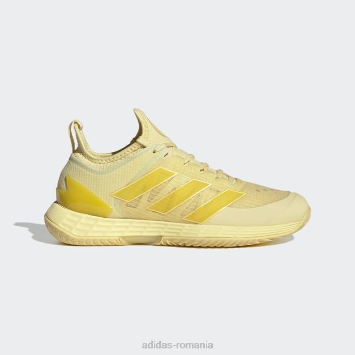 Adidas pantofi tenis adizero ubersonic 4 galbeni femei galben 2JBN22070
