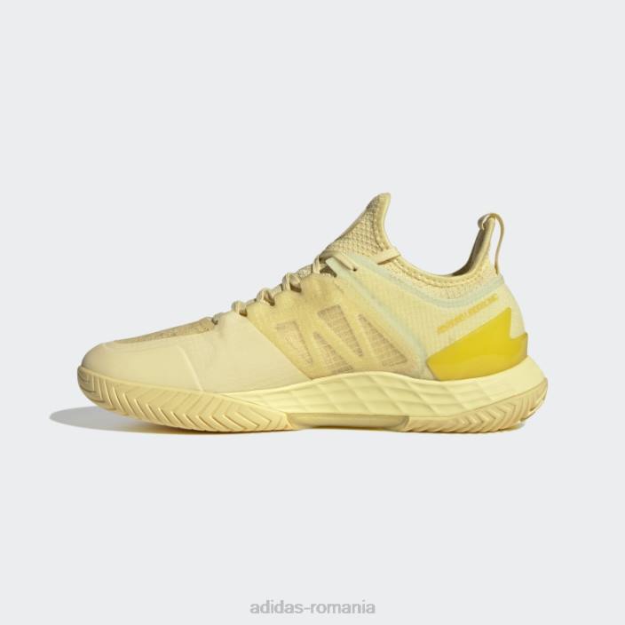Adidas pantofi tenis adizero ubersonic 4 galbeni femei galben 2JBN22070
