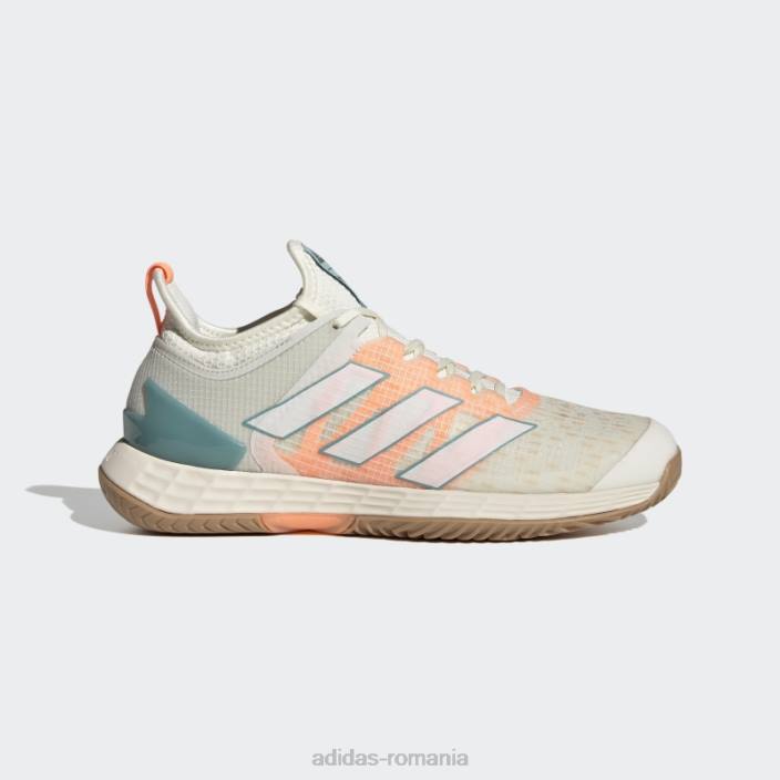 Adidas pantofi tenis adizero ubersonic 4 parley alb femei alb/portocaliu fascicul 2JBN22321