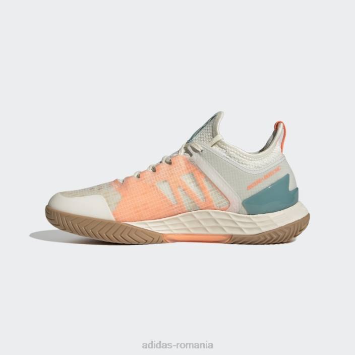 Adidas pantofi tenis adizero ubersonic 4 parley alb femei alb/portocaliu fascicul 2JBN22321