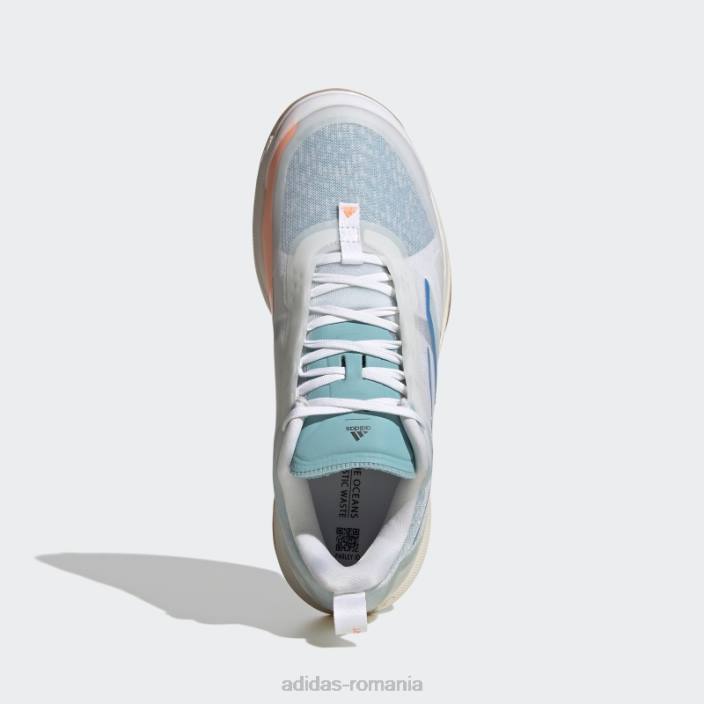 Adidas pantofi tenis avacourt parley mint ton adidas femei ton menta/alb/gri orbit 2JBN22266
