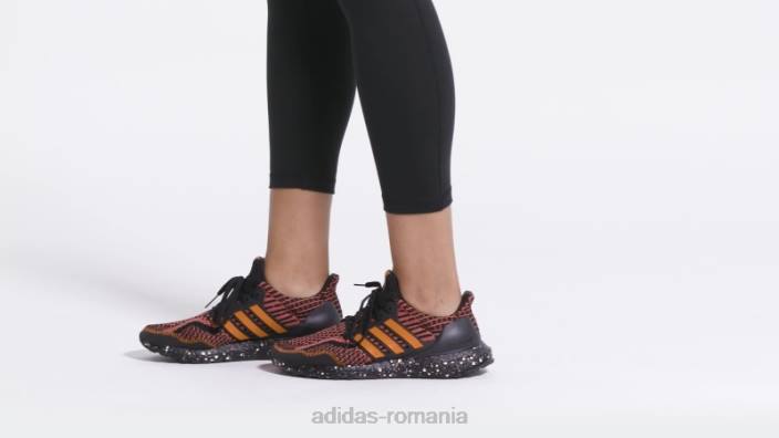 Adidas pantofi ultraboost 5.0 dna roșii femei roșu/portocaliu/negru 2JBN22082