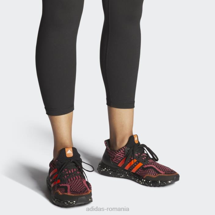 Adidas pantofi ultraboost 5.0 dna roșii femei roșu/portocaliu/negru 2JBN22082