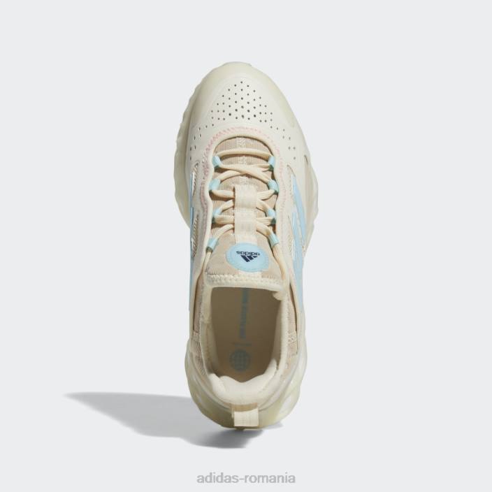 Adidas pantofi web boost zero metalic femei nuanță alb/zero metalic/ecru 2JBN22144