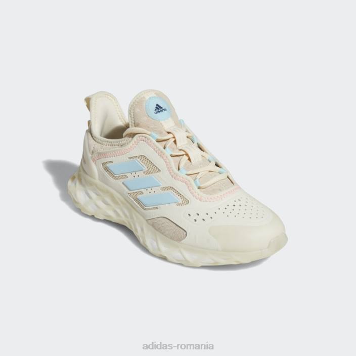 Adidas pantofi web boost zero metalic femei nuanță alb/zero metalic/ecru 2JBN22144