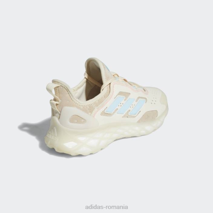 Adidas pantofi web boost zero metalic femei nuanță alb/zero metalic/ecru 2JBN22144