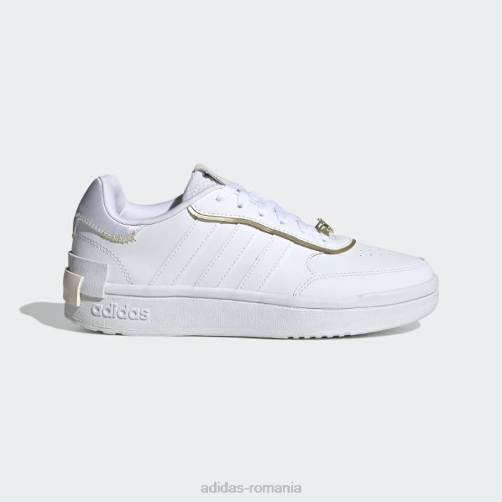 Adidas postmove se pantofi aurii metalic femei alb/auriu metalic 2JBN22075