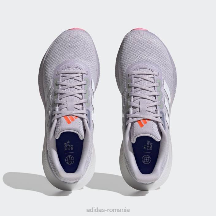 Adidas runfalcon 3 pantofi de alergare zori femei zori/alb/violet argintiu 2JBN22207
