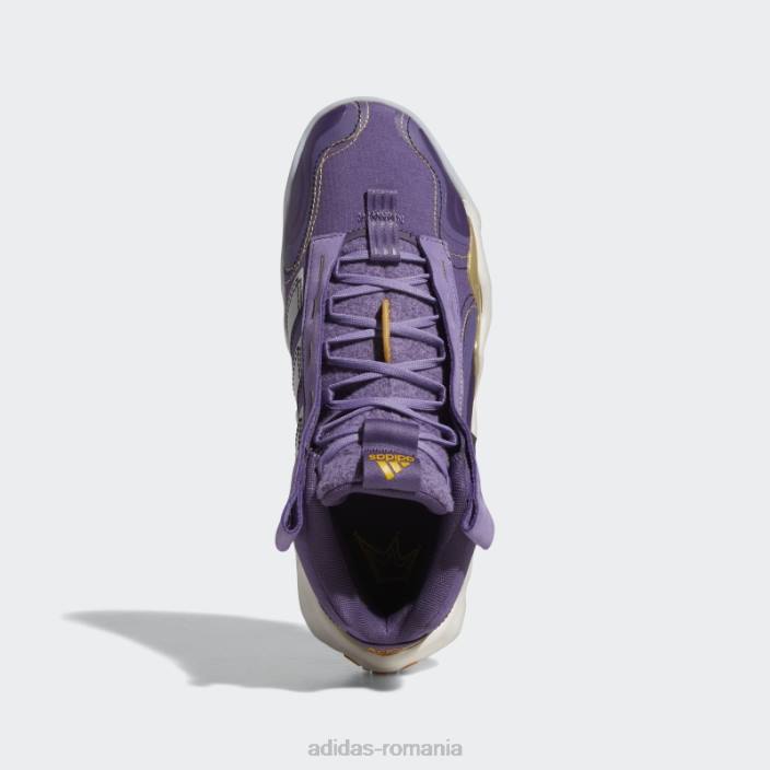 Adidas tech violet exhib b candace parker mid pantofi de baschet adidas femei tech violet/gri/liliac 2JBN22125