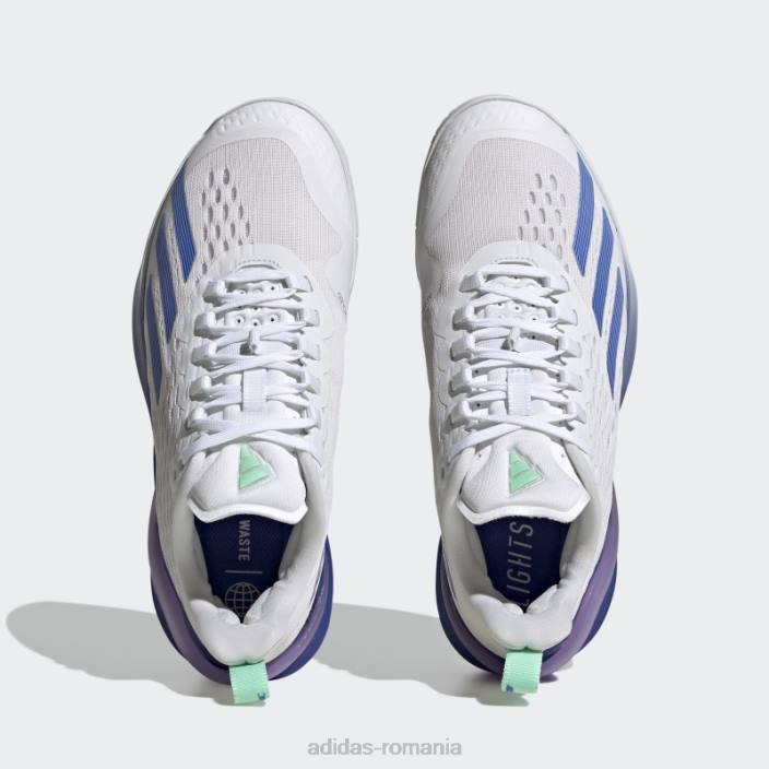 Adidas adizero cybersonic femei albe femei alb/albastru/mentă 2JBN16135