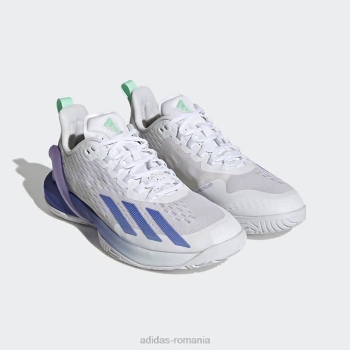 Adidas adizero cybersonic femei albe femei alb/albastru/mentă 2JBN16135