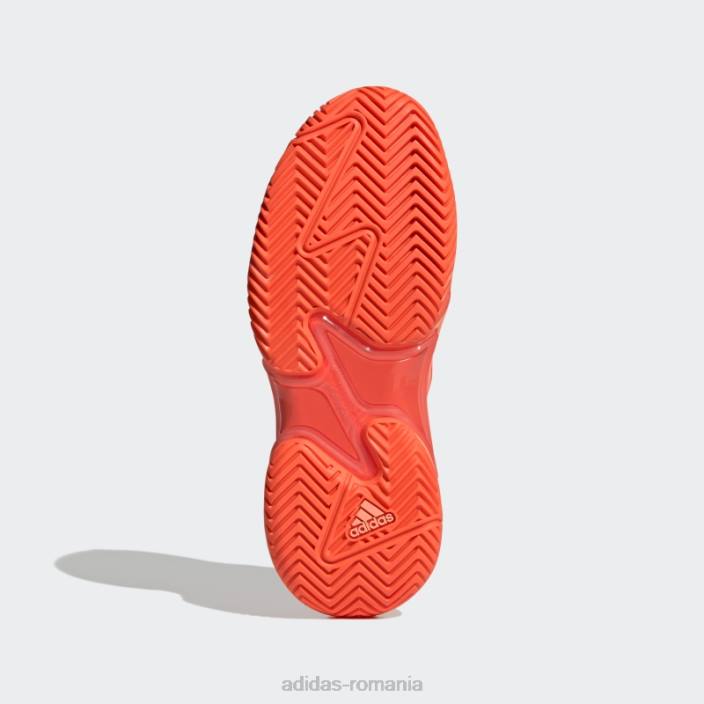 Adidas baricade portocaliu pantofi tenis moda femei fascicul portocaliu/portocaliu 2JBN8791