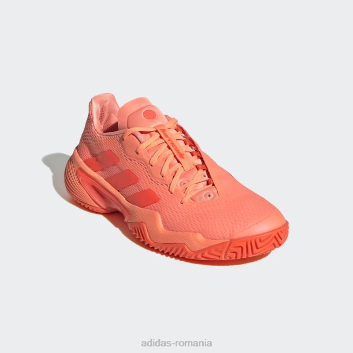 Adidas baricade portocaliu pantofi tenis moda femei fascicul portocaliu/portocaliu 2JBN8791
