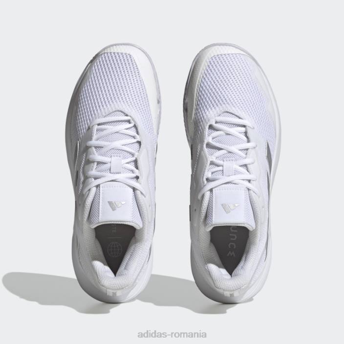 Adidas fashion courtjam control pantofi de tenis argintii femei alb/argintiu 2JBN15978