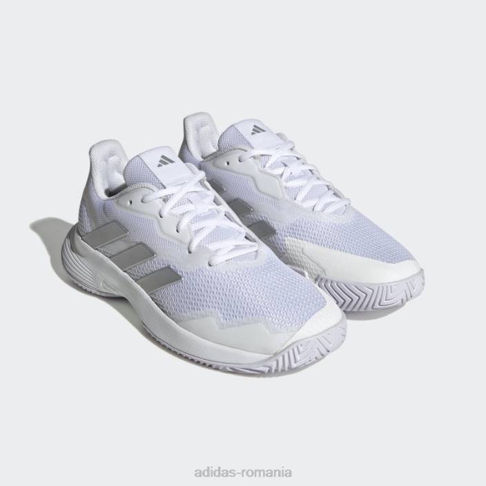 Adidas fashion courtjam control pantofi de tenis argintii femei alb/argintiu 2JBN15978