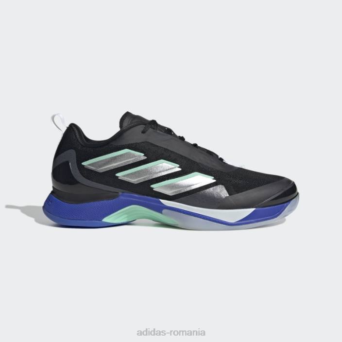 Adidas pantofi avacourt negri adidas femei negru/argintiu/albastru 2JBN16122
