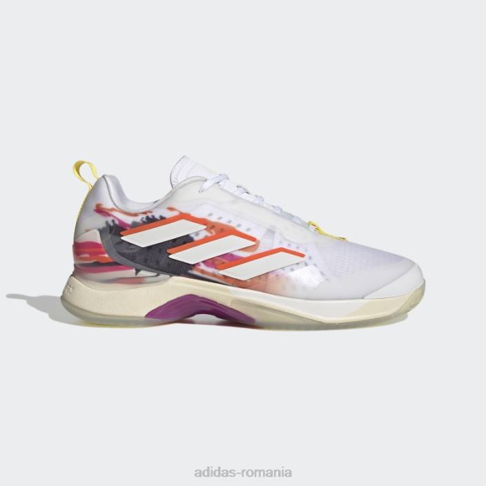 Adidas pantofi avacourt zero metalic femei alb/zero metalic/galben 2JBN16287