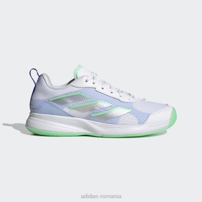 Adidas pantofi de tenis avaflash low alb femei alb/argintiu/mentă 2JBN15955