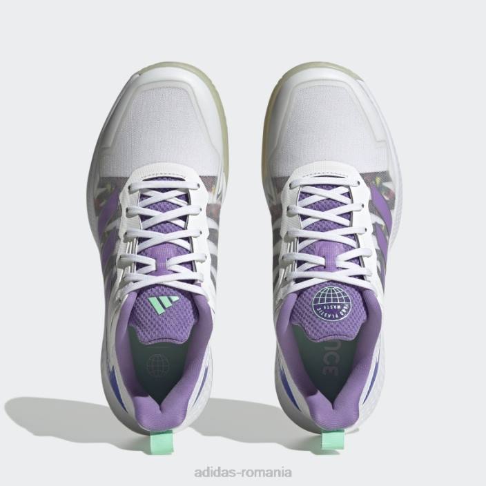 Adidas pantofi de tenis de viteză sfidătoare violet femei alb/violet/albastru 2JBN8544