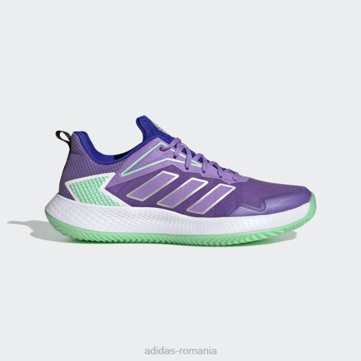 Adidas pantofi de tenis violet sfidător Speed ​​pe zgură femei violet/argintiu/mentă 2JBN16120